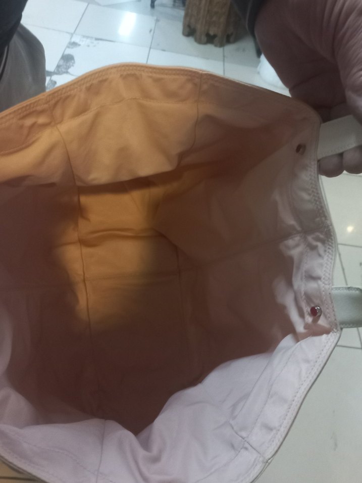 Pastel Pembe Fermuarlı Kadın El Çantası - Görsel 3