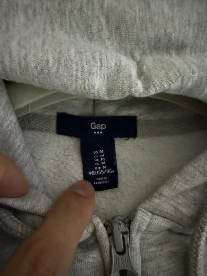 Gri Fermuarlı Kadın Sweatshirt - Görsel 3