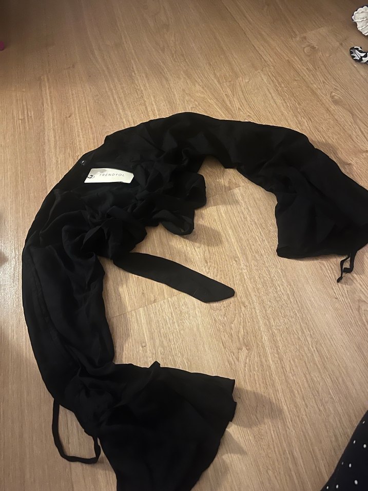 Siyah Milla bluz - Görsel 2