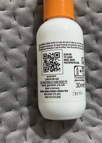 Garnier Ambre Solaire SPF 50 İnvisible Serum - Görsel 3