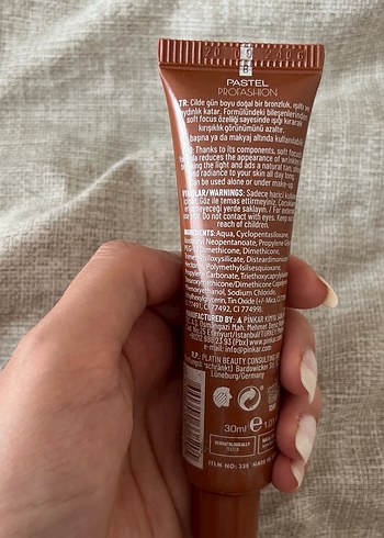 Pastel Sıvı Bronzlaştırıcı 20 Faktör - Görsel 3