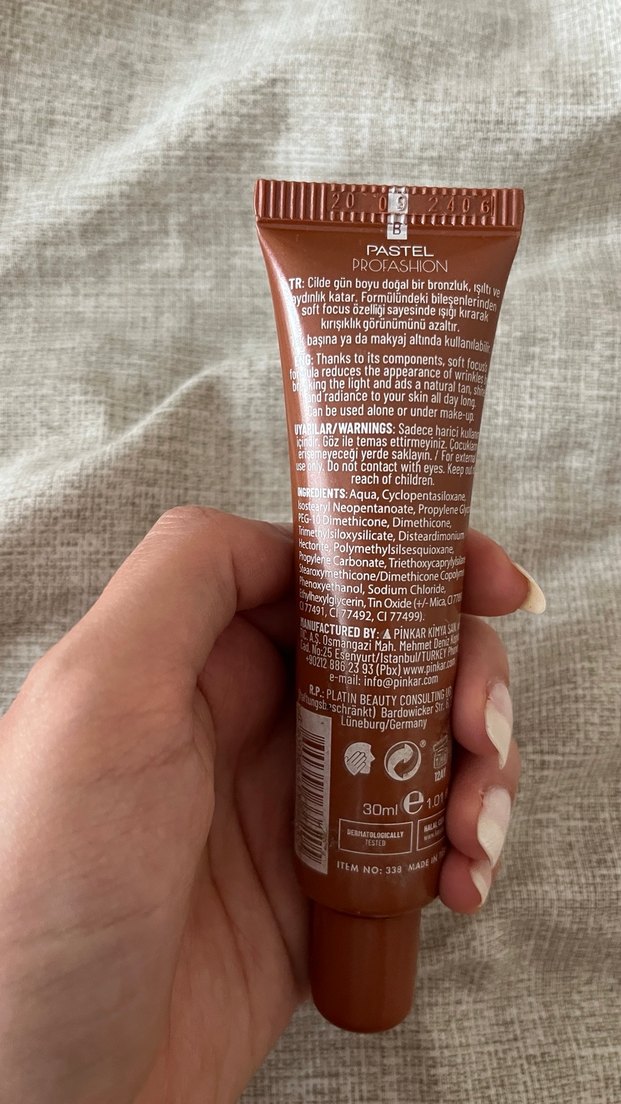 Pastel Sıvı Bronzlaştırıcı 20 Faktör - Görsel 3
