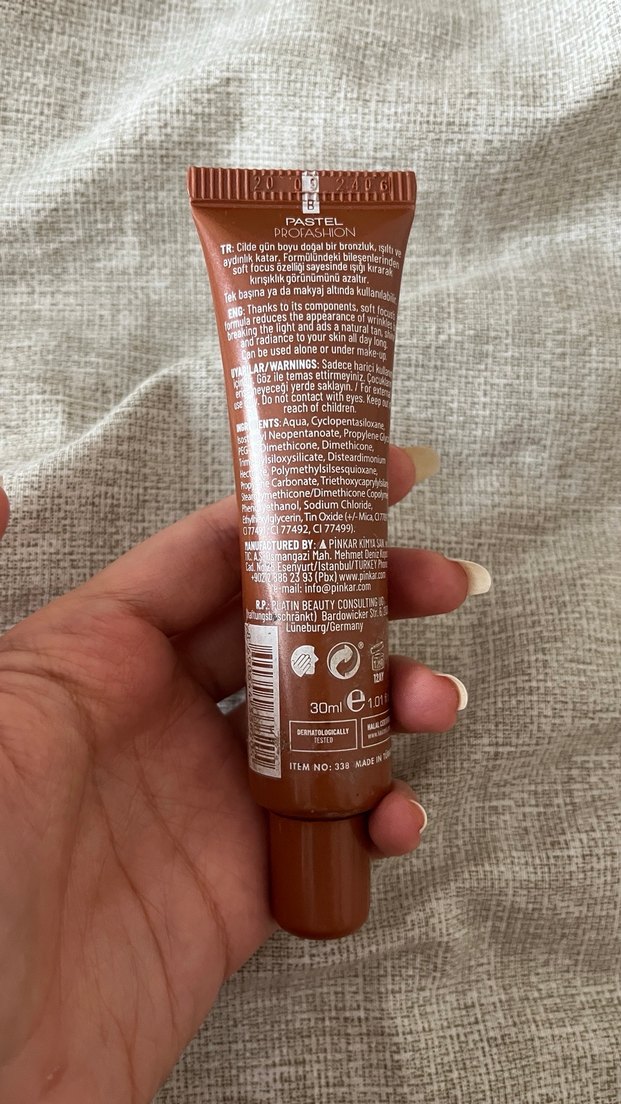 Pastel Sıvı Bronzlaştırıcı 20 Faktör - Görsel 2