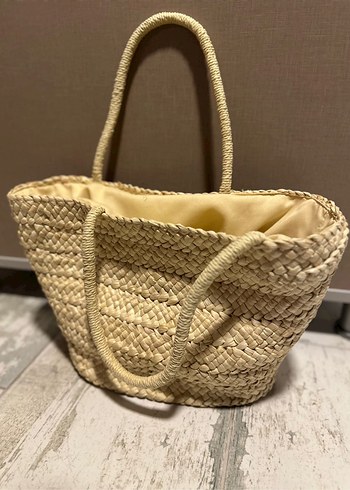 Koton Hasır çanta plaj - Görsel 4