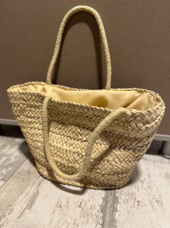 Koton Hasır çanta plaj - Görsel 4