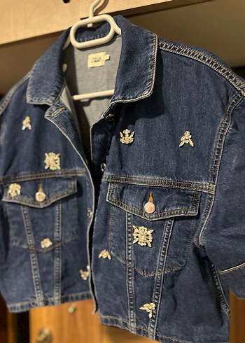 Orjinal Beymen Mavi Kadın Kot Ceket - Görsel 2