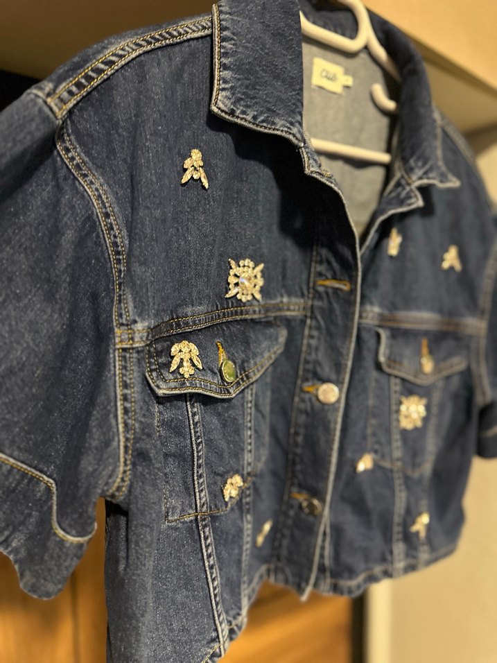 Orjinal Beymen Mavi Kadın Kot Ceket - Görsel 3