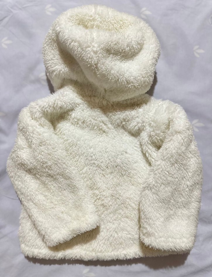 Carters Kapüşonlu Polar Bebek Kürk - Görsel 4