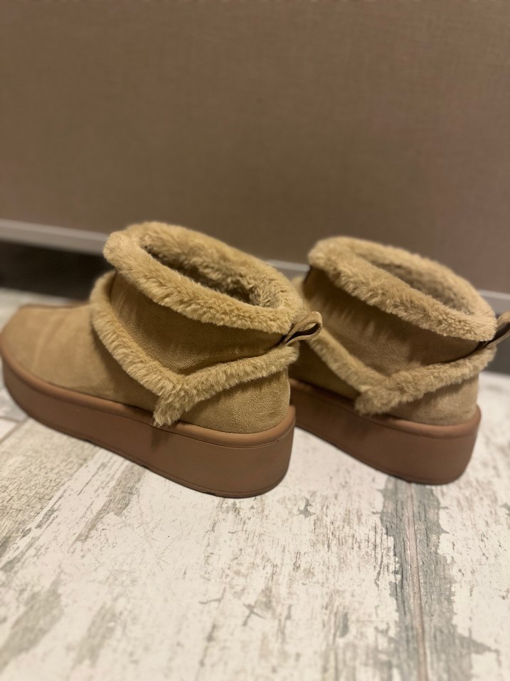 Zara Süet Kürklü Bot - Görsel 5