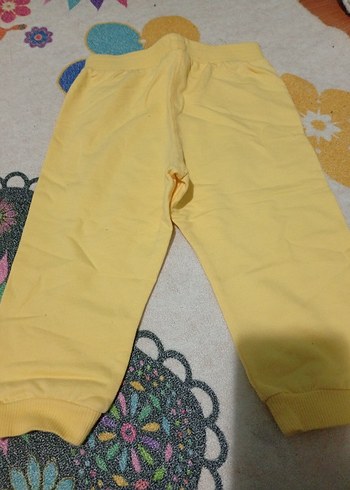 sarı kız çocuk eşortman - Görsel 2