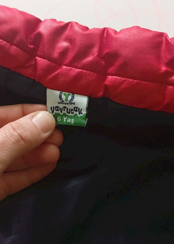 Kırmızı Erkek Çocuk Fermuarlı Yelek - Görsel 2