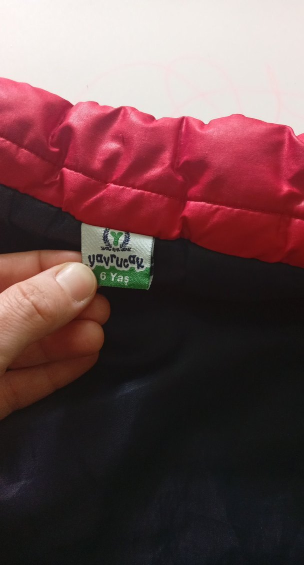 Kırmızı Erkek Çocuk Fermuarlı Yelek - Görsel 2