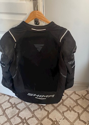 Siyah Deri Erkek Biker Ceket - Görsel 2