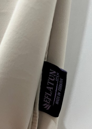 Beyaz Drape Kadın Şal - Görsel 2