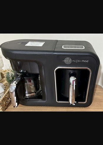 Siyah Modern Kahve Makinesi - Görsel 3