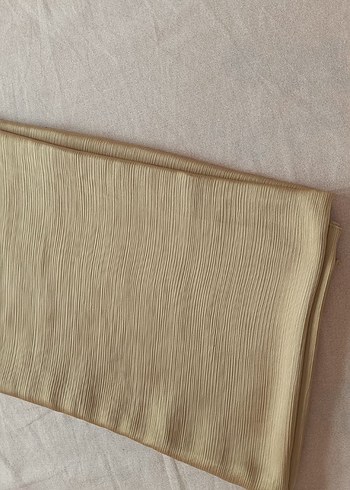 Bej Uzun Kollu Salaş Kadın Elbise - Görsel 3