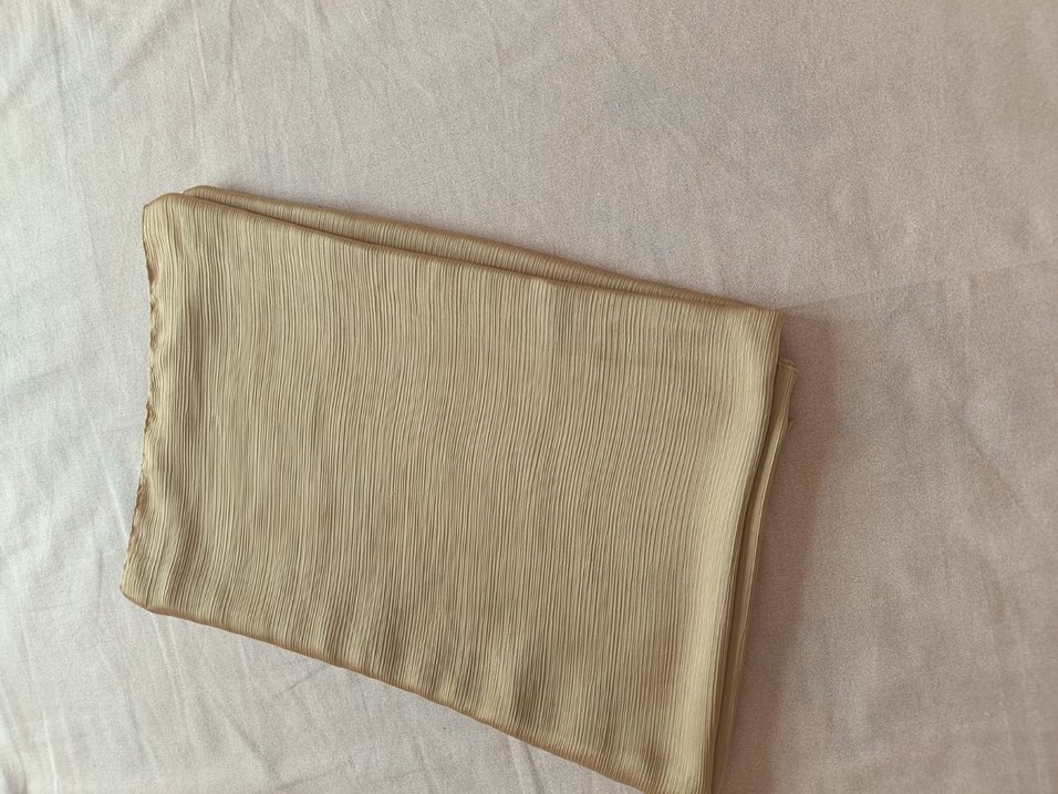 Bej Uzun Kollu Salaş Kadın Elbise - Görsel 3