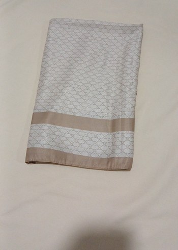 Bej ve Gri Kadın Şal - Görsel 4