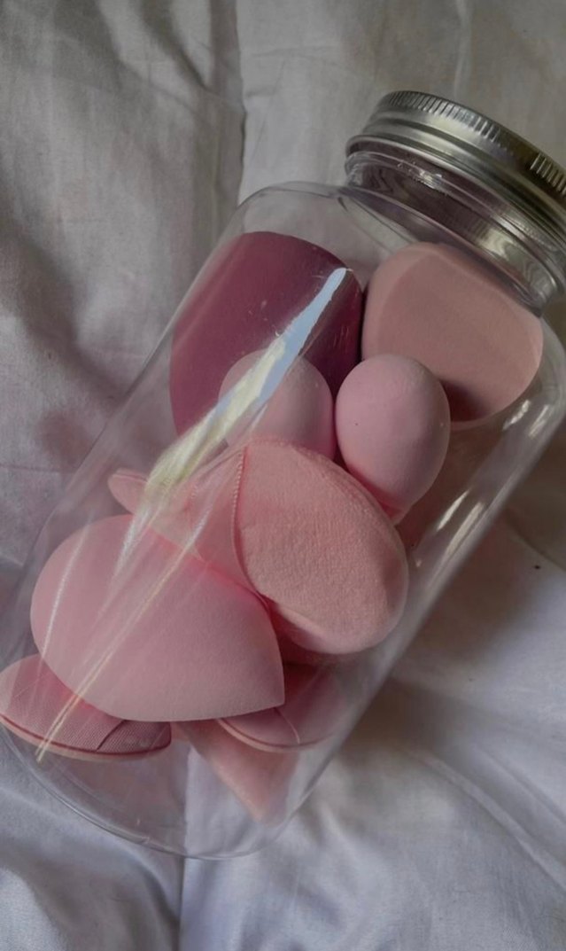 Rose Pastel Pembe Makyaj Sünger Seti - Görsel 2