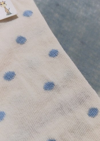 Bej Leopar Desenli Çorap - Görsel 4