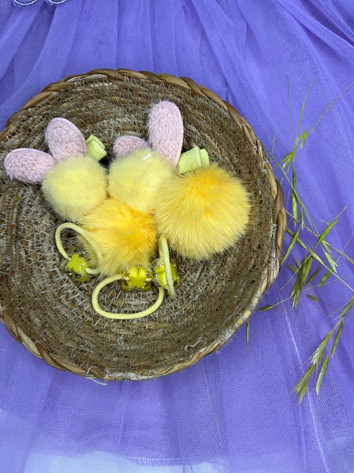 Boncuklu Nakışlı Yıldız Saç Tokaları - Görsel 5