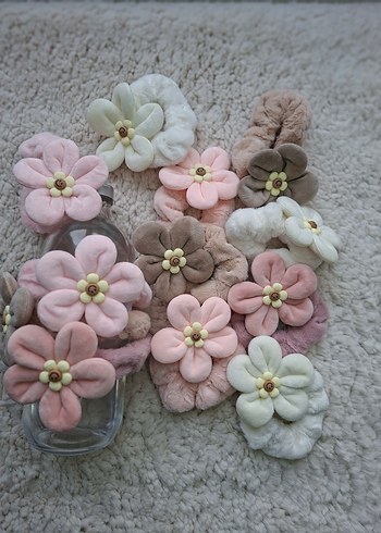 Çiçekli Dantel Detaylı Bohem Saç Tokası - Görsel 2