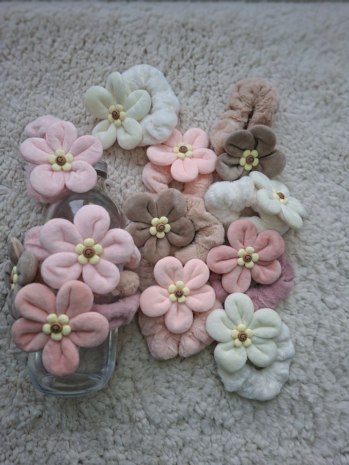 Çiçekli Dantel Detaylı Bohem Saç Tokası - Görsel 2