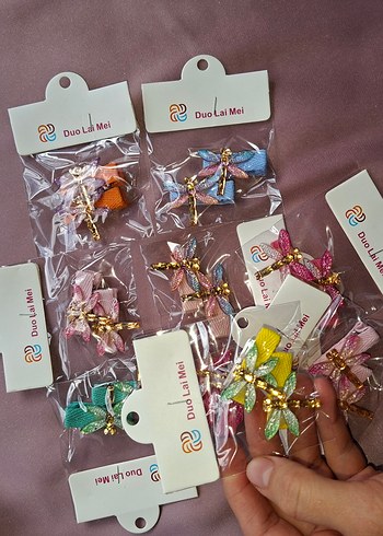 Nakışlı Kürklü Bebek Tavşan Tokası - Görsel 9