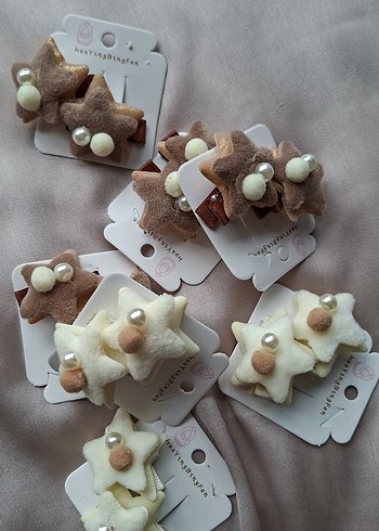 Nakışlı Kürklü Bebek Tavşan Tokası - Görsel 2