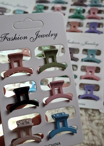 Pastel Renkli Elastik Bohem Vintage Saç Tokaları - Görsel 3