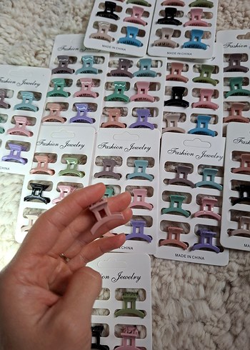 Pastel Renkli Elastik Bohem Vintage Saç Tokaları - Görsel 4