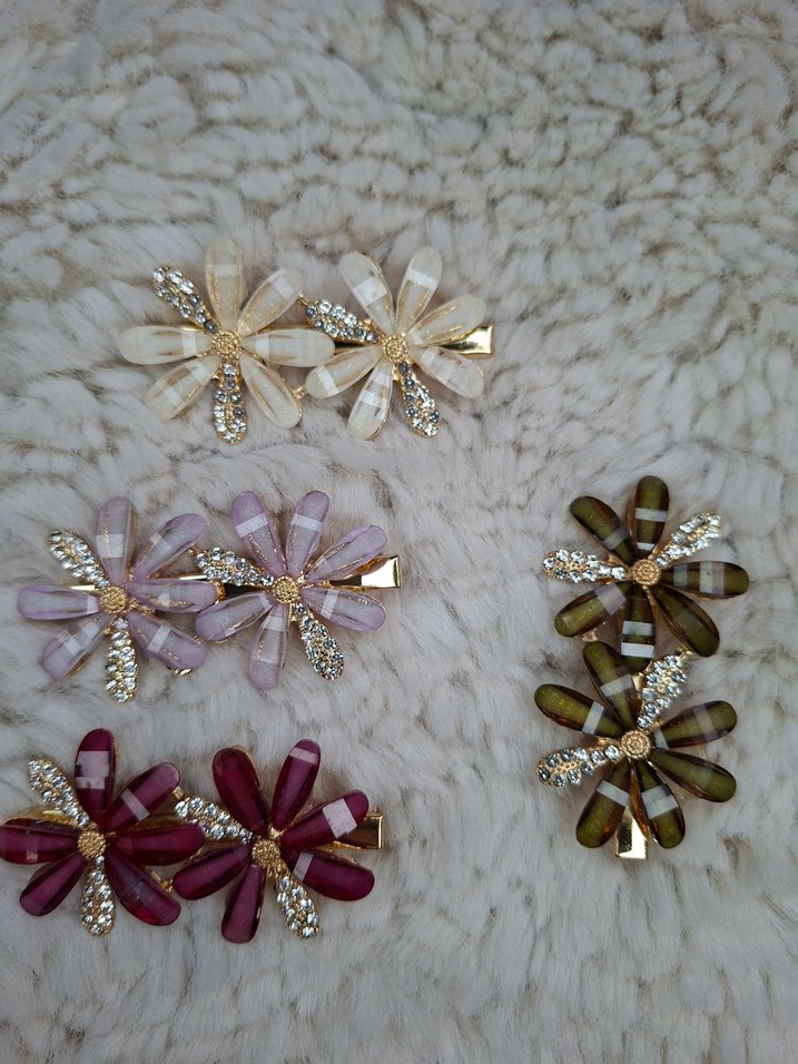 Renkli Boncuklu Bohem Kadın Saç Aksesuarları - Görsel 2