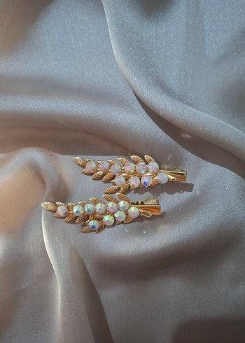 taşlı şık kadın tokası - Görsel 5