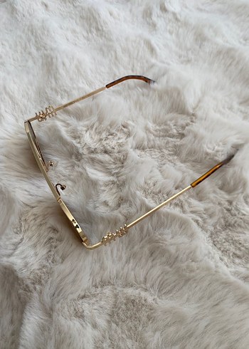 Gri Parlak Kadın Gözlüğü - Görsel 3