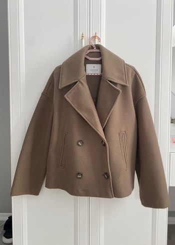 Bej Süet Midi Kadın Trençkot - Görsel 3