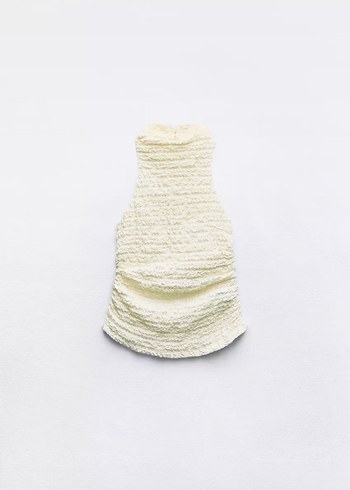 Dantelli Beyaz Midi Mini Elbise - Görsel 2