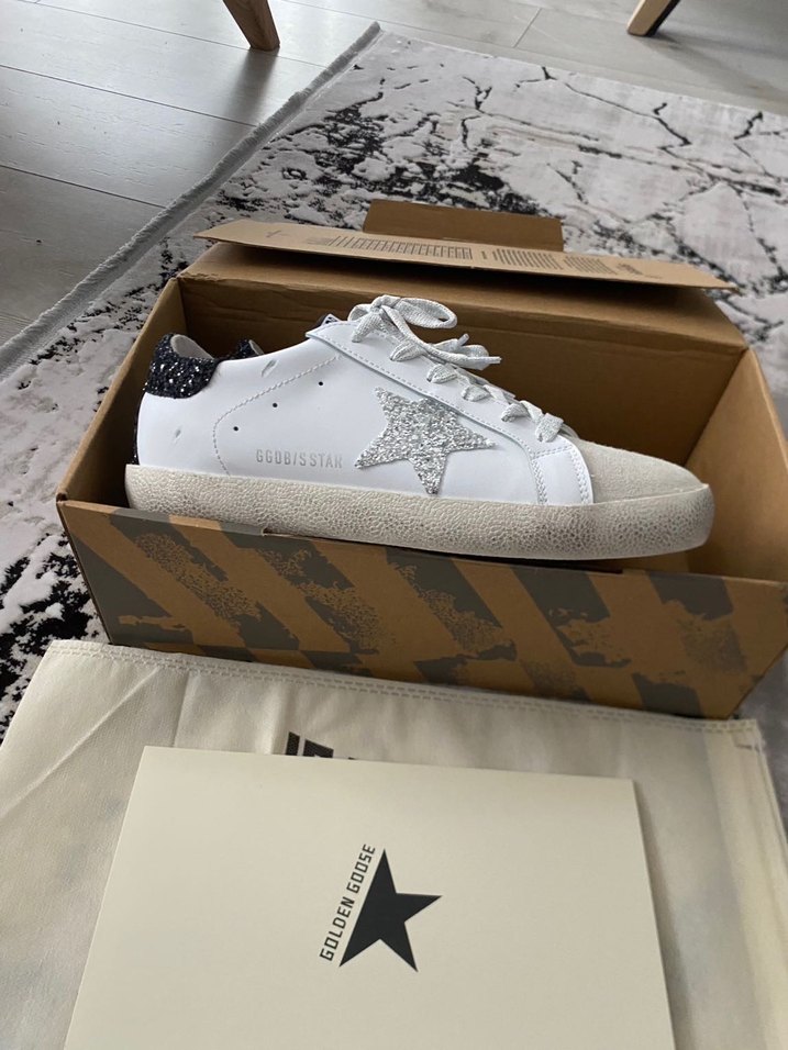 Beyaz Simli Stiletto Topuklu Kadın Spor Ayakkabı - Görsel 2