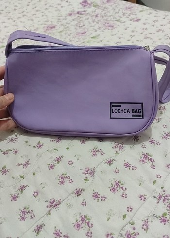 Mor Pastel Kadın Omuz Çantası - Görsel 2