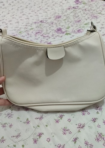 krem renk Kadın Günlük Omuz Çantası - Görsel 2