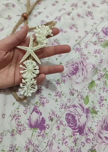 Dantel Detaylı Bohem Beyaz Saç Aksesuarı - Görsel 2