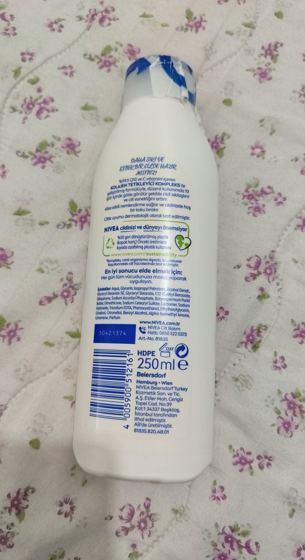 NIVEA Q10 Sıkılaştırıcı Vücut Losyonu 250 ml - Görsel 2