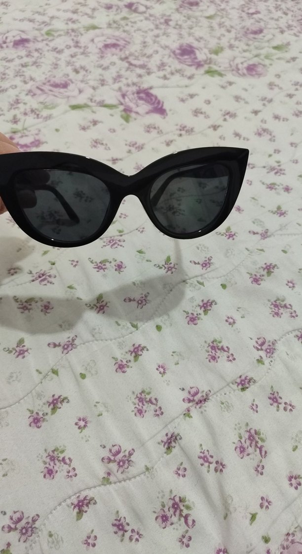 Kadın Siyah Kedi Gözü Gözlük - Görsel 4