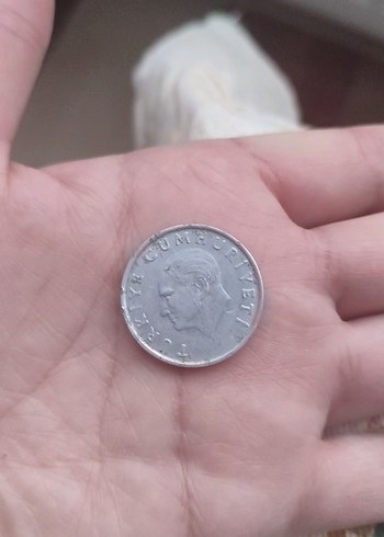 1986 Gri 10 Lira Madeni Para - Görsel 2