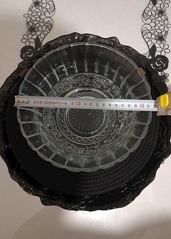 Vintage Salata veya Meyve Cam Kase - Görsel 2