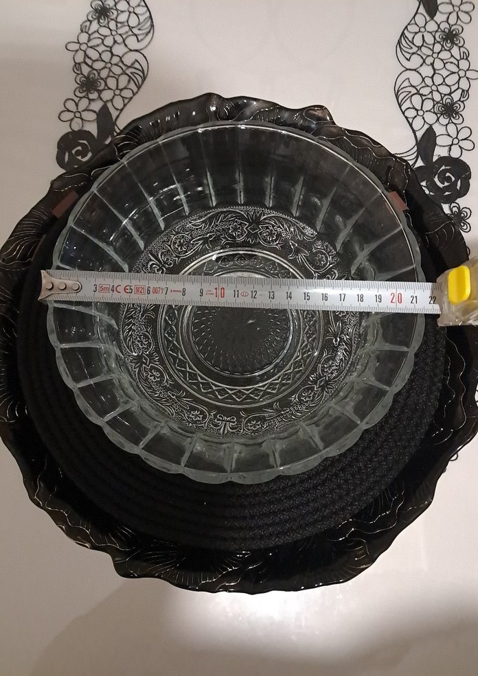 Vintage Salata veya Meyve Cam Kase - Görsel 2