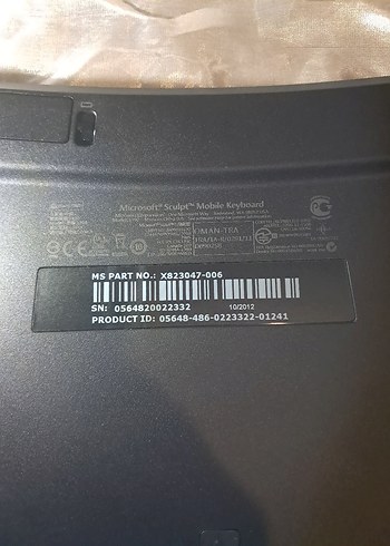 Microsoft Sculpt Mobile Kablosuz Siyah Klavye - Görsel 4
