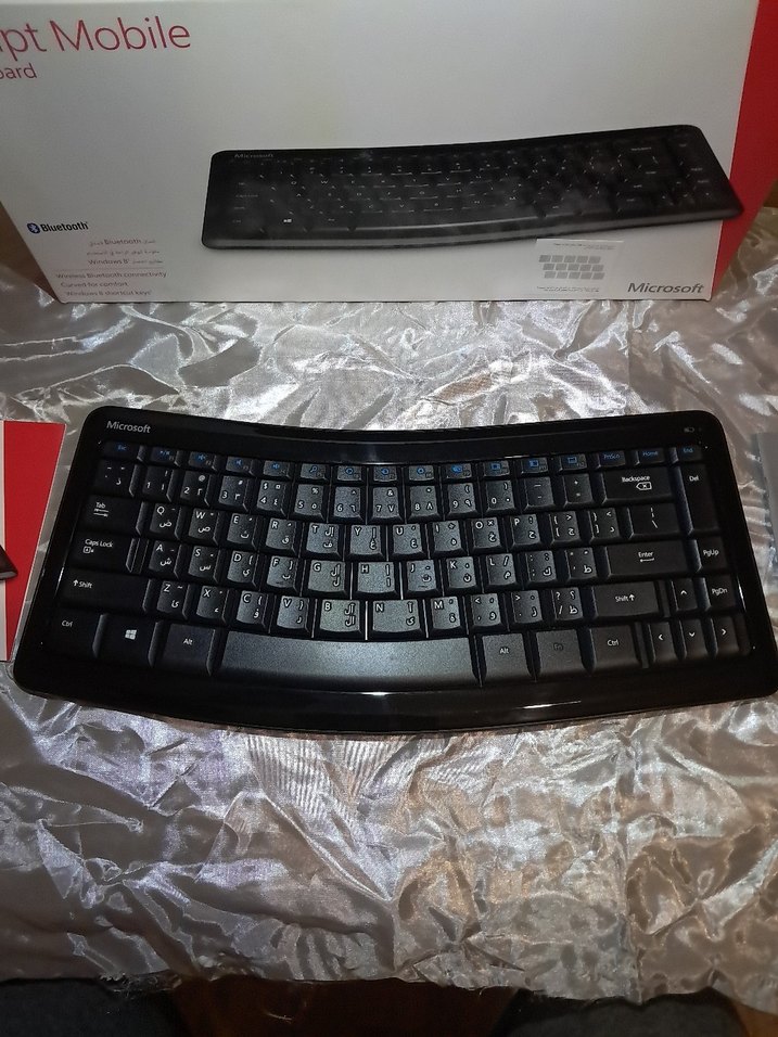 Microsoft Sculpt Mobile Kablosuz Siyah Klavye - Görsel 2