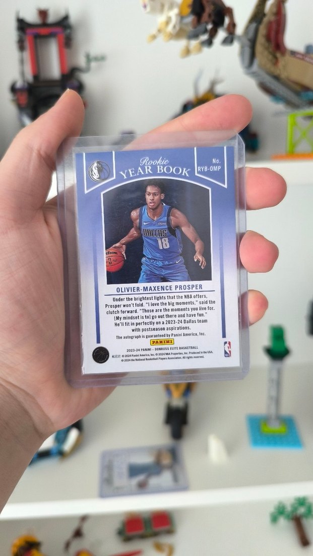 Olivier-Maxence Prosper Rc İmzalı Basketbol Kartı - Görsel 2