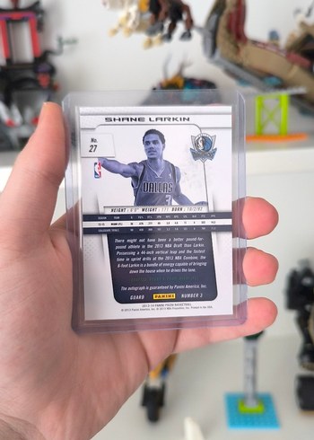 Shane Larkin RC Autograph Kart - Görsel 2