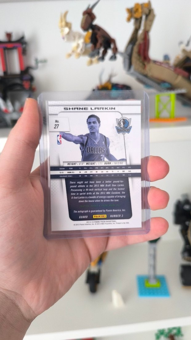 Shane Larkin RC Autograph Kart - Görsel 2